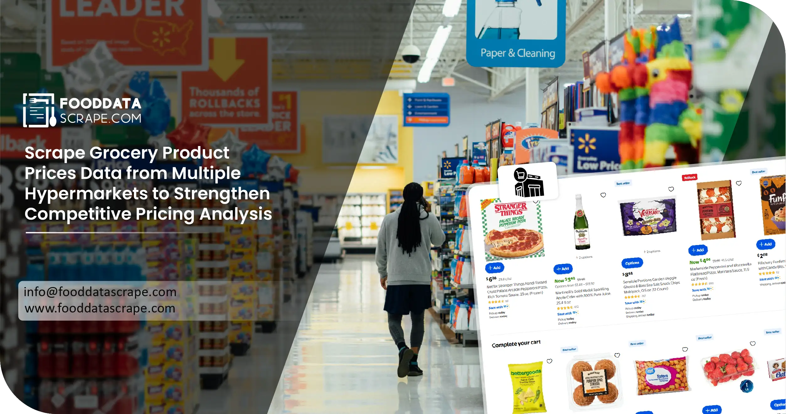 Multiple Hypermarkets Global Data Scraping